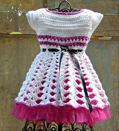 Isabella Crochet Dress