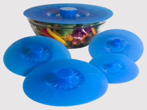 Perfect and Simple Solutions 5 Piece Silicone Lids Set
