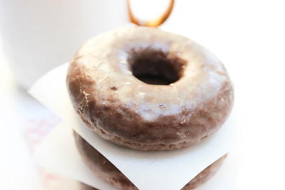 Homemade Starbuck's Devil's Food Donut