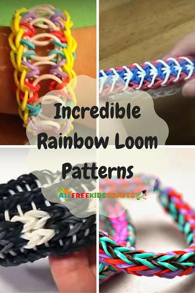 Incredible Rainbow Loom Patterns