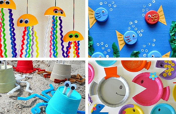 Easy Breezy Kids' Summer Crafts: 36 Beach Crafts for Kids ...