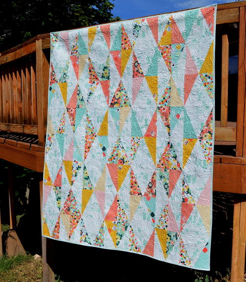 Diamond Drop Quilt Pattern