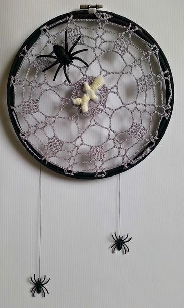 Spider Web Doilies