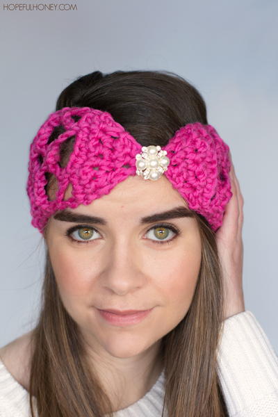 Lacy Lattice Headband