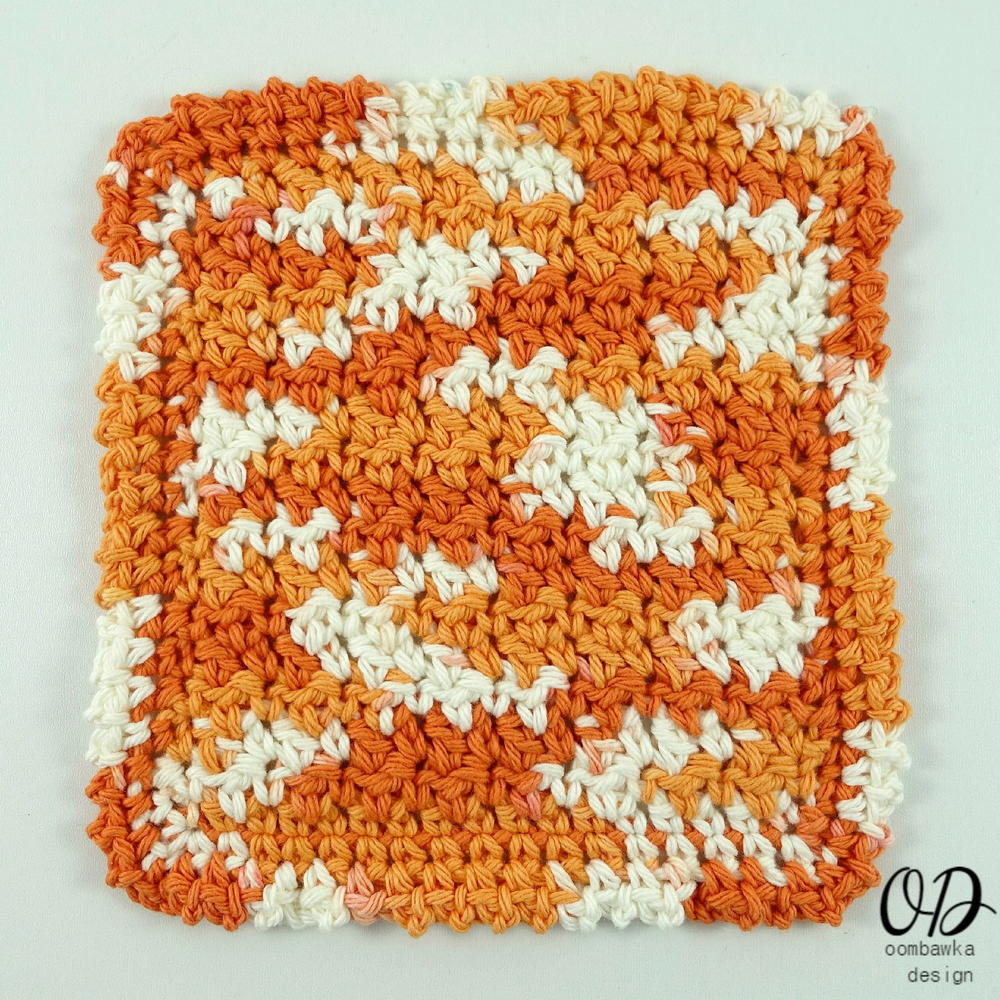 Up and Down Crochet Dishcloth | AllFreeCrochet.com