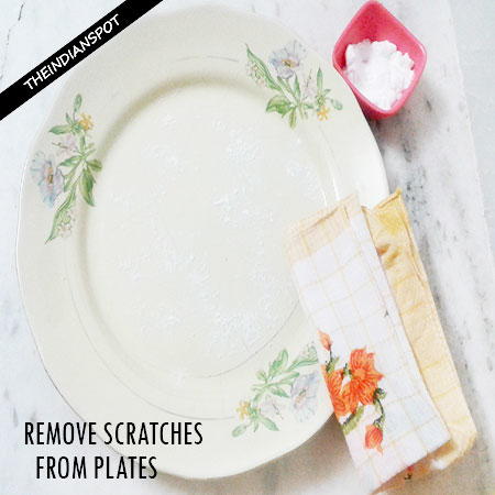 How to Remove Scratches from Plates