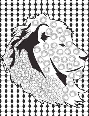 Leo The Lion Adult Coloring Page Favecrafts Com