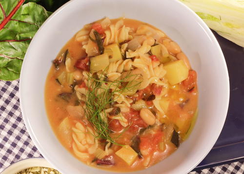 Autumnal Minestrone Soup