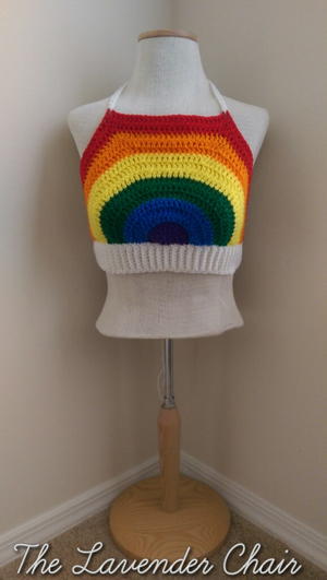 Rainbow Crop Top