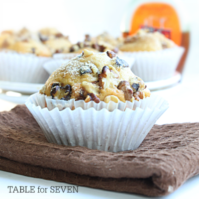 Walnut and Maple Syrup Muffins