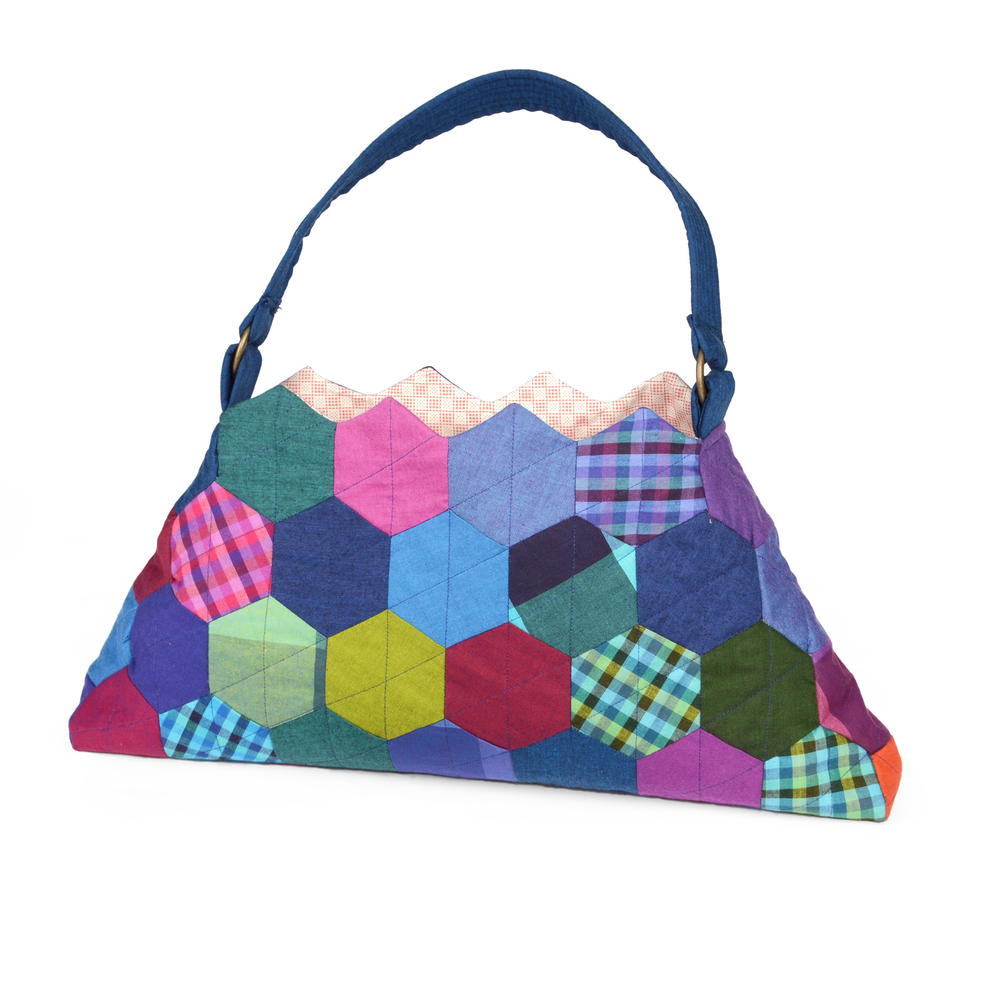 Crochet 7 Hexagon Bag - Love Crochet