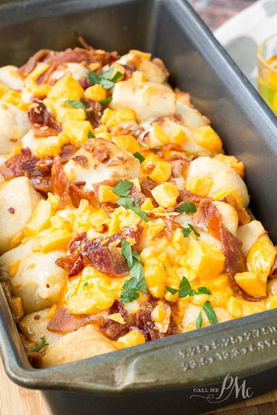Bacon Cheese Pull Apart Bread