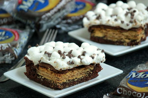 Moon Pie Brownies