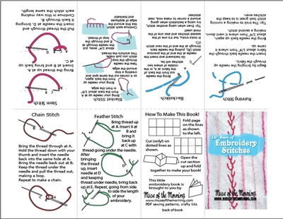 Embroidery Stitches Free PDF Book