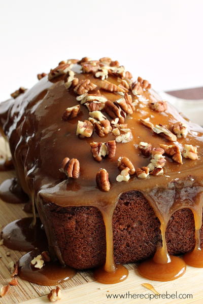 Praline-Glazed Apple Bread