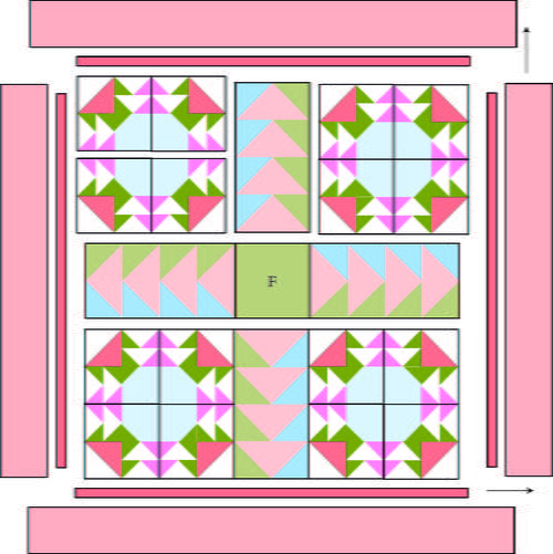 Color Prism Free Quilt Pattern AllFreeSewing Com