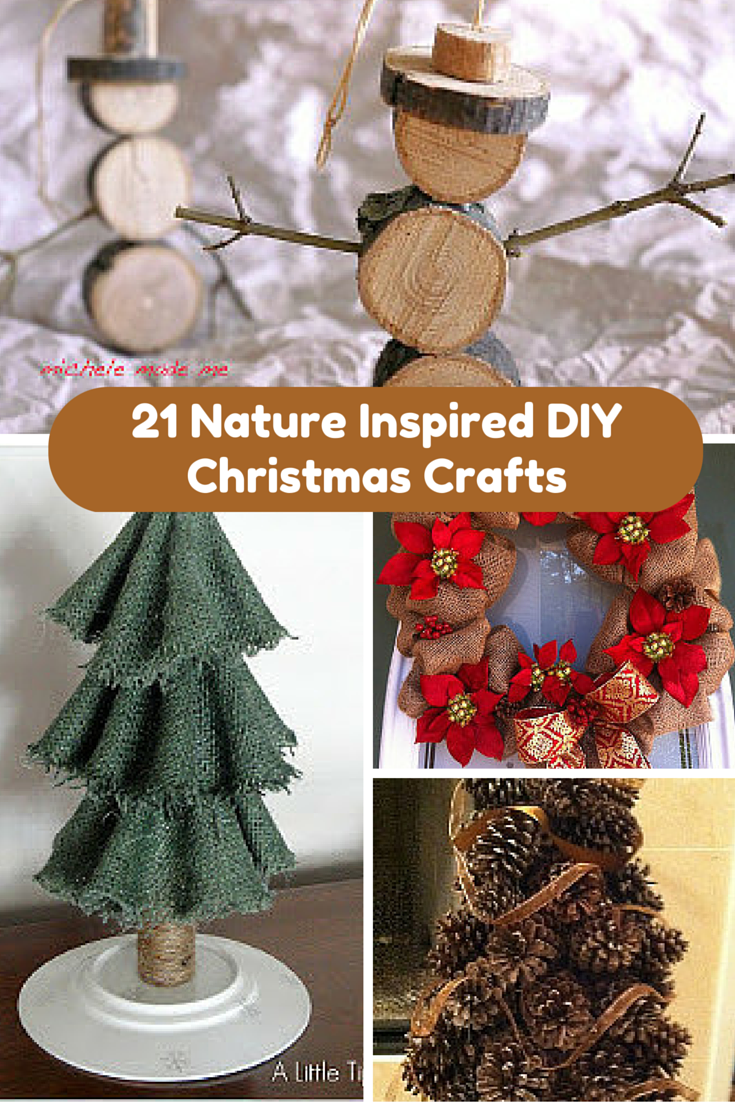 21 Nature Inspired DIY Christmas Crafts | AllFreeChristmasCrafts.com