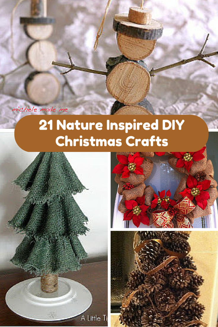 Download 21 Nature Inspired DIY Christmas Crafts | AllFreeChristmasCrafts.com