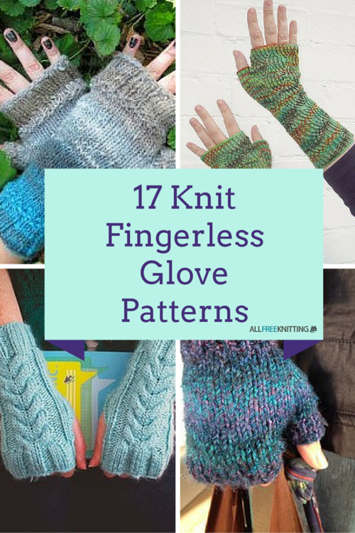 17 Knit Fingerless Glove Patterns