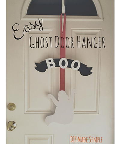 Easy Ghost Door Hanger