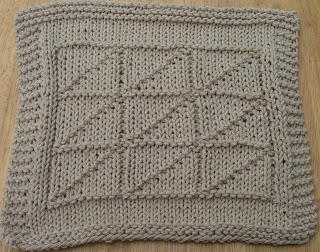 Nice and Neutral Knit Dishcloth Pattern