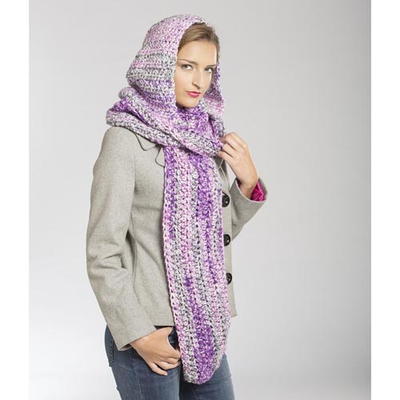 Majestic Hooded Scarf