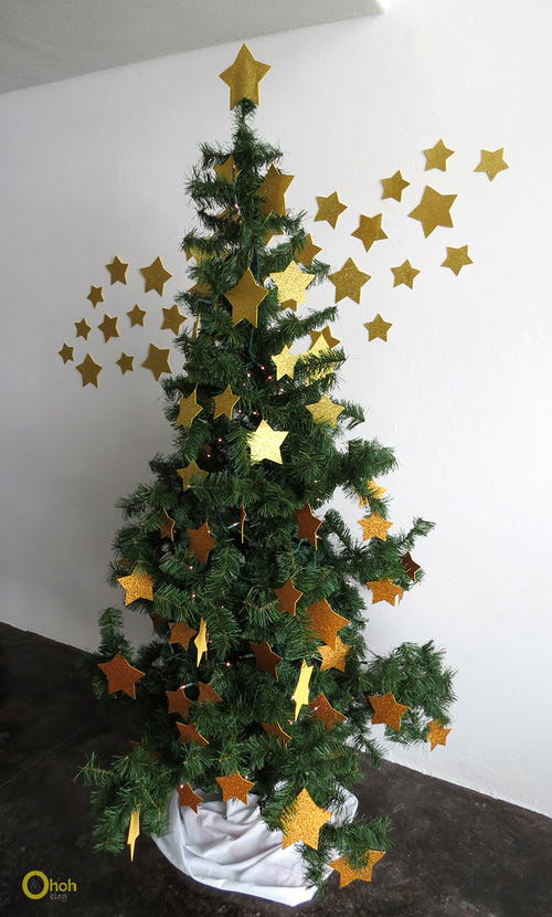 A Star Christmas Tree