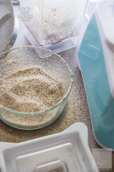 Homemade Almond Flour
