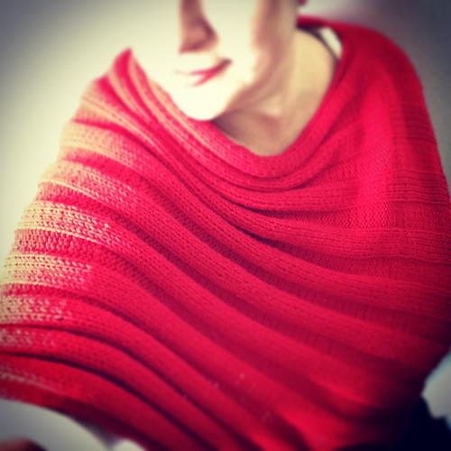 Easy Peasy Knit Poncho