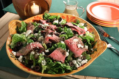 Zesty Flank Steak Salad