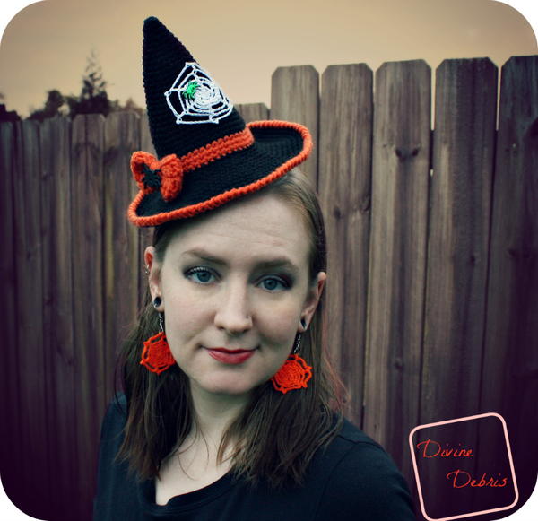 Winifred Crochet Witch Hat