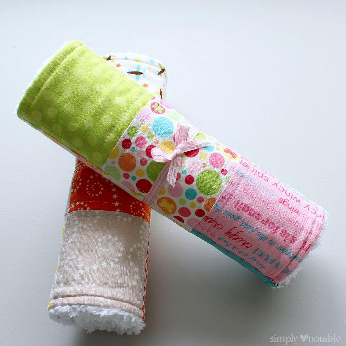 Quilted Burp Cloth