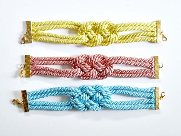 Knotted Cord Bracelet