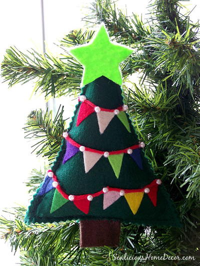 Easy Felt Christmas Tree