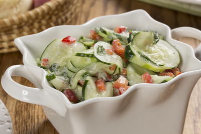 Crisp Cucumber Salad