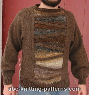 Mens Nice and Neutral Knit Sweater