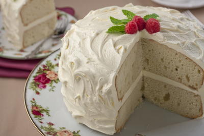 White Velvet Cake