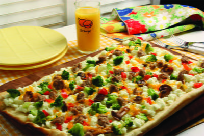 Sunrise Breakfast Pizza