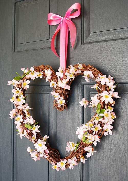 Pretty in Pink Valentine Wreath