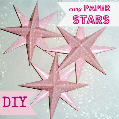 Easy DIY Paper Stars