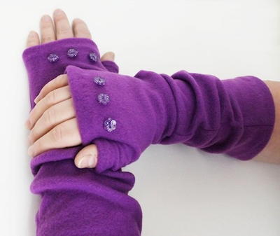 Fleece Arm Warmer Pattern