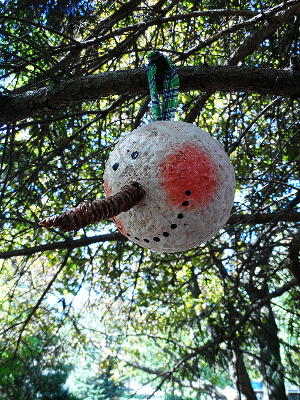 Vintage Snowman Ornament