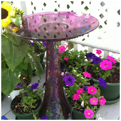 Amazing DIY Bird Bath