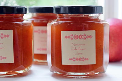 Nectarine Elderflower Jam