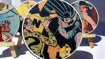 Comic Book Page Coaster