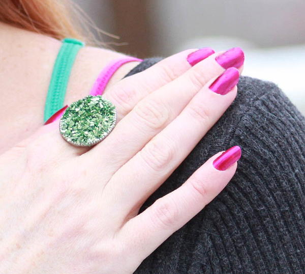 How to Make a Druzy Ring