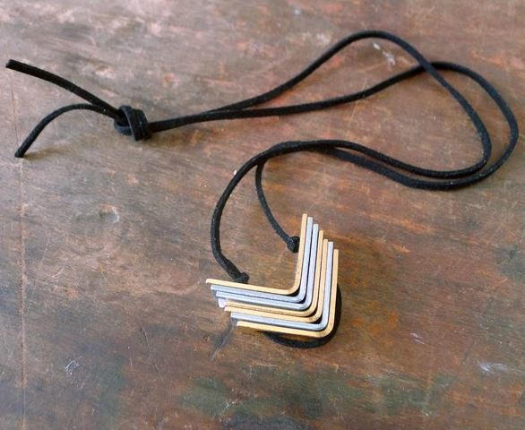 DIY Hardware Necklace | AllFreeJewelryMaking.com