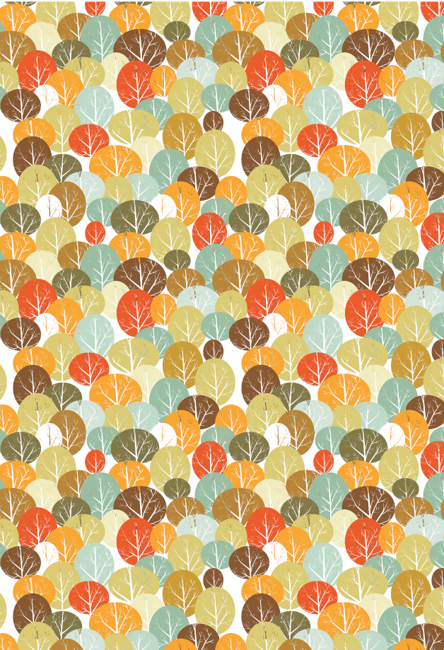 Fall on sale wrapping paper