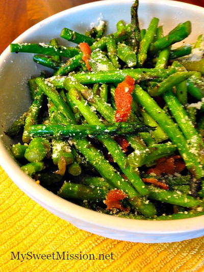 Bacon Parmesan Asparagus