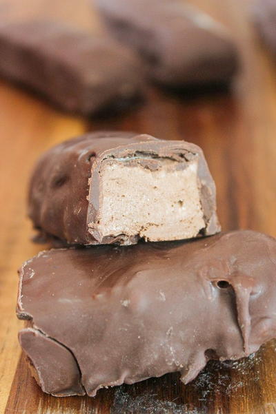 Easy Homemade Three Musketeers Bars